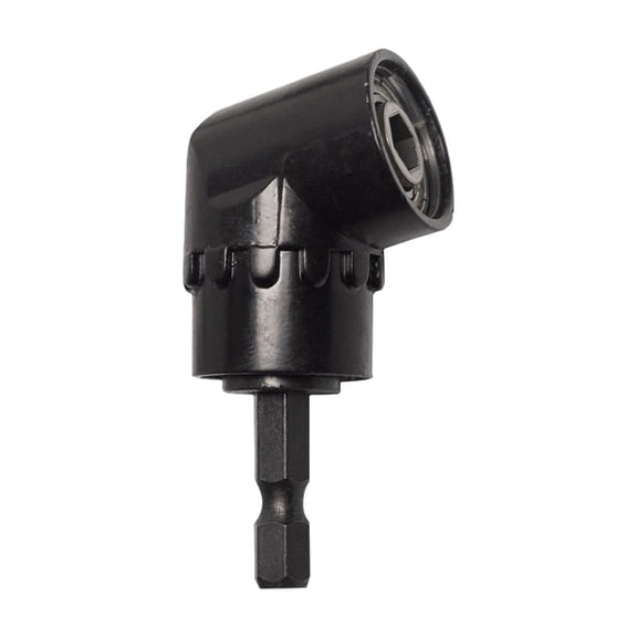 LIERTOUR 105 Degree Right Angle Drill Attachment Extension Hex Shank Screwdriver Bit Holder Adapter Multi-function Corner Turning Tool for Power Drill in Narrow Space