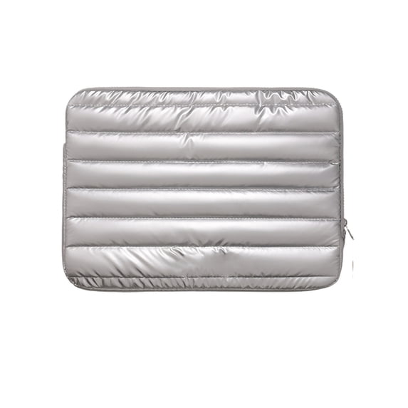 LIERTOUR 14 inch Business Travel Laptop Bag and Laptop Sleeve Case for Home Office Computer Storage and Travel Device Organizer Hand Bag Sleeve Protection Gear Silver