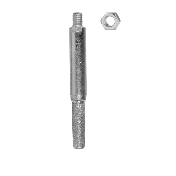 LIERTOUR 1pcs 0,20in Chainsaw Sharpener Burr Stone Replacement, Chainsaw Grinding Stone Burr Files for Chain Saw Sharpening, Portable Chain Saw Blade Sharpener