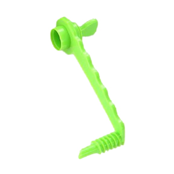 LIERTOUR Creative Rotary Manual Flower Roller, Fruit and Vegetable Spiral Slicer for Decorative Cuts and Garnishes, Kitchen Tool Green