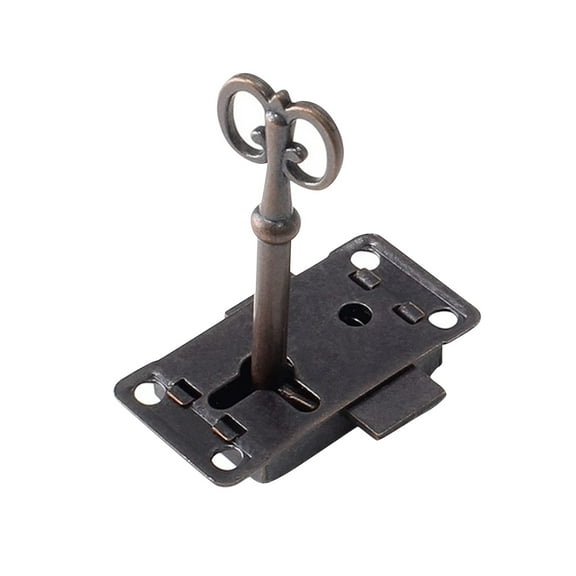 LIERTOUR Drawer Lock Three Piece Set for Craft Box and Office Storage and Furniture Maintenance for Social Event and Home Security and Organization Gear Tool Red