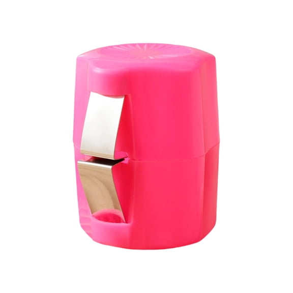 LIERTOUR Egg Opener Shell Cracker Cutter Tool for Raw Soft Hard Boiled Eggs Stainless Steel Eggshell Remover Peeler Portable Kitchen Gadget for Breakfast Prep Hot Pink