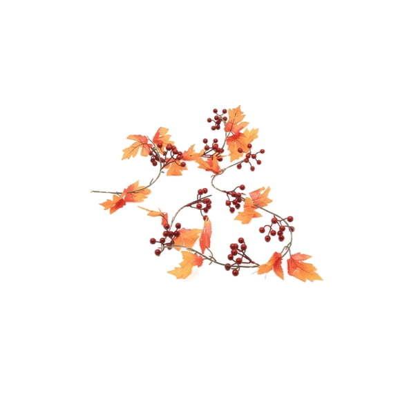LIERTOUR Fall String Lights, 2m LED Maple Leaf Copper Wire Fairy Lights Autumn Harvest Thanksgiving Party Hanging Decor, 3 AA Battery