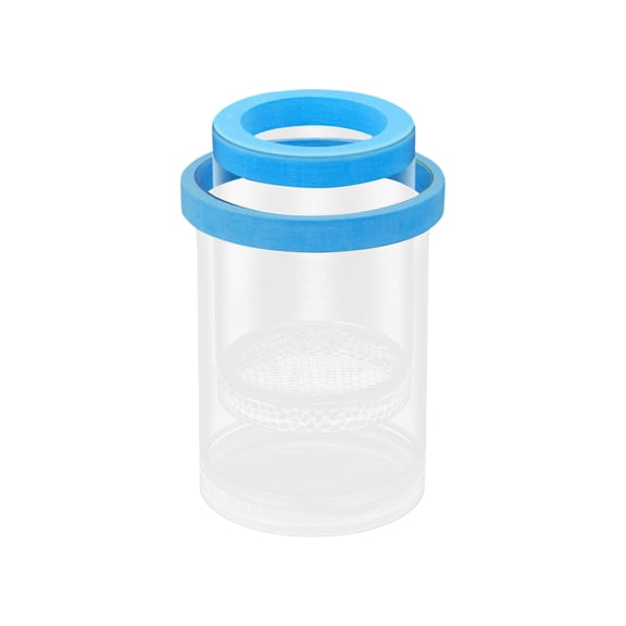 LIERTOUR Floating Fish Breeding Isolation Box for Aquarium Tank Plastic Mesh Hatchery Incubator Breeder Box for Baby Fish Betta Shrimp Clownfish Guppy Blue