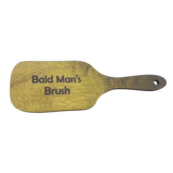 LIERTOUR Funny Toothless Brush, 7.1in, Joke Gift for Bald Man or Friend with Thin Hair, for Social Event and Party Ceremony