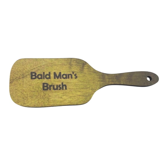 LIERTOUR Funny Toothless Brush, 7.1in, Joke Gift for Bald Man or Friend with Thin Hair, for Social Event and Party Ceremony
