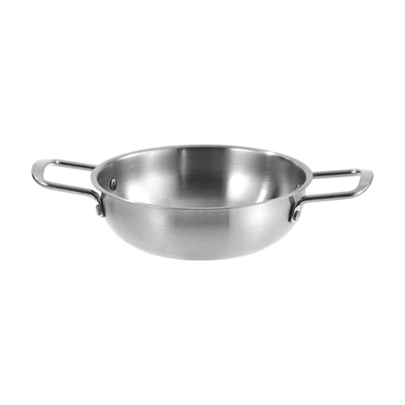 LIERTOUR Instant Noodle Pot, Double Ear Induction Compatible Cookware, For Ramen Military Soup Stew, Household Stovetop Pot with Dual Handles