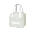 thumbnail image 1 of LIERTOUR Lunch Tote for Work and Portable Thermal Insulation Lunch Box Bag Small Size Hand Food Carry Pack for Office Break and Travel Utility Gear Beige, 1 of 5