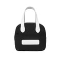 thumbnail image 1 of LIERTOUR Lunch Tote for Work and Portable Thermal Insulation Lunch Box Bag Small Size Hand Food Carry Pack for Office Break and Travel Utility Gear Black, 1 of 5