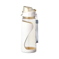 thumbnail image 1 of LIERTOUR Portable Double-Layer Water Bottle Drop Resistant and Leak-Proof Space Cup with Hanging Strap Gear for Adults, 1 of 3