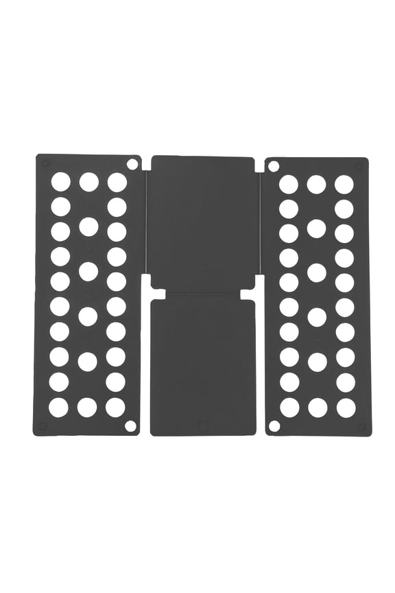Shirt Fold Board and Clothes Fold Board with Plastic Material for T Shirt and Laundry for Home Maintenance and Closet Organize and Fabric Management Gear and Tool Black