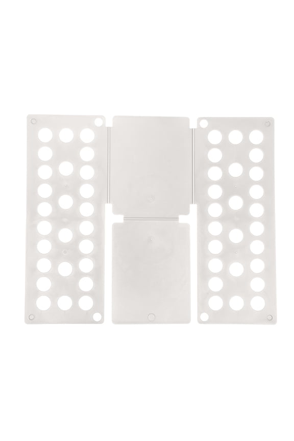 Shirt Fold Board and Clothes Fold Board with Plastic Material for T Shirt and Laundry for Home Maintenance and Closet Organize and Fabric Management Gear and Tool White
