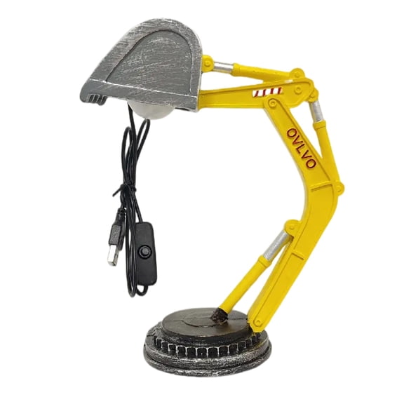 LIERTOUR Simulate Digger Desk Lamp and LED Night Light for Bedroom and Desktop Ornament and Studio Decor and Home Office Maintenance and Social Event Gear for adults