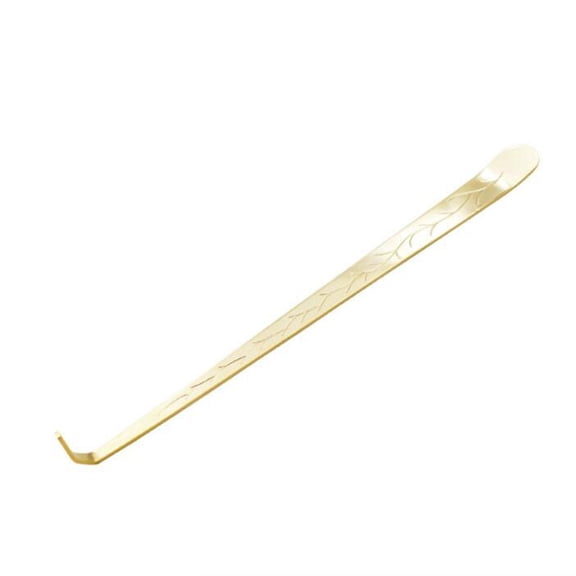 LIERTOUR Stainless Steel Candle Snuff and Wick Cutter Hook for Candle Maintenance and Social Event Atmosphere and Home Office Decor and Aroma Maintenance Gear Gold