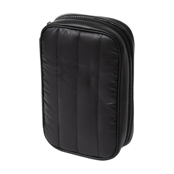 LIERTOUR Tech Organizer and Multi-Functional Cable Storage Pouch for Digital Wire and Accessory Organization Solution in Home Office and Travel Storage Gear Black