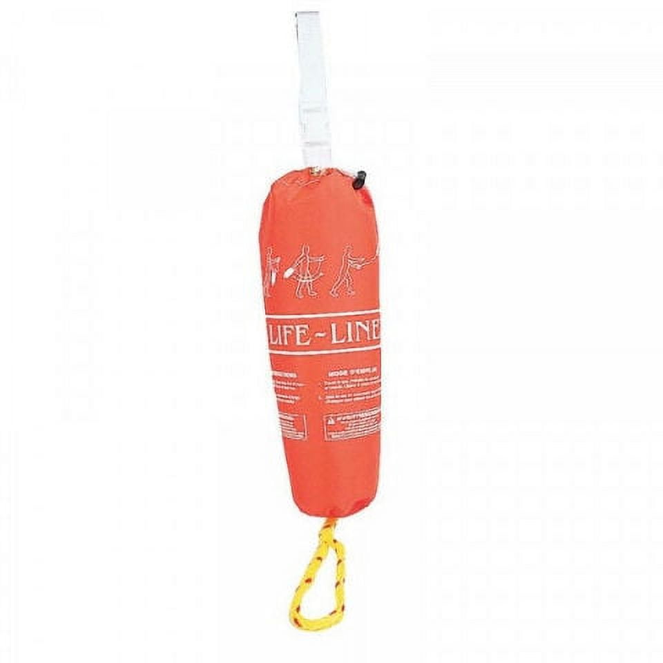 Life Rope Throw Airhead LIFE LINE Rescue Throw Bag, 50ft Bright Orange Polyester ...