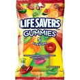thumbnail image 1 of LIFE SAVERS 5 Flavors Gummies Candy Bag, 7 ounce (Pack of 12), 1 of 5