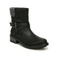 thumbnail image 1 of LIFE STRIDE VELOCITY Womens Black Cushioned Katie Round Toe Block Heel Zip-Up Booties 5.5 M, 1 of 4