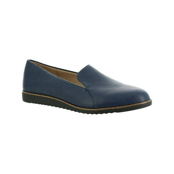 LIFE STRIDE VELOCITY Womens Navy Comfort Zendaya Slip On Loafers 8 W