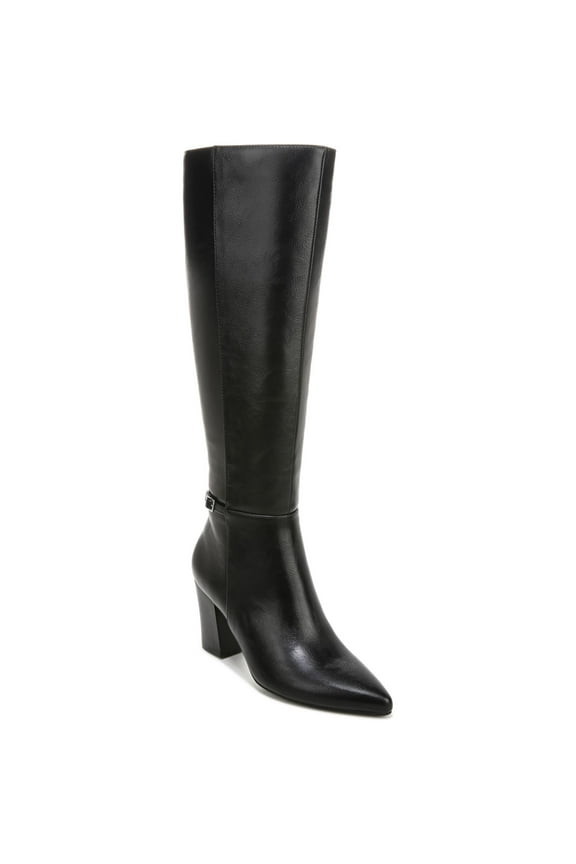 LIFE STRIDE Womens Black Cushioned Stratford Pointed Toe Block Heel Heeled Boots 6 M WC