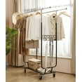 LIFEFAIR 500 Lbs Heavy Duty Clothes Racks for Hanging Clothes Clothing