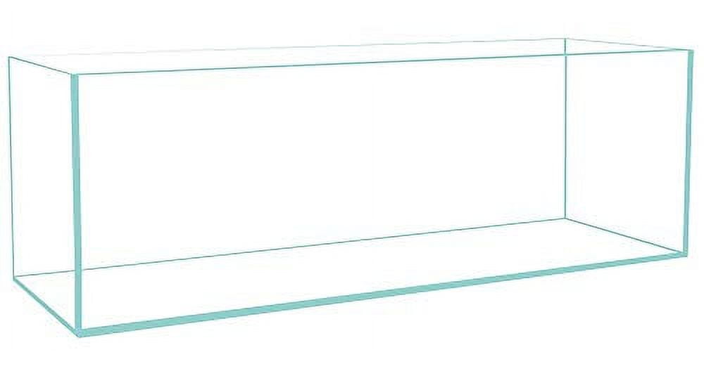 LIFEGARD Low Iron Ultra Clear Crystal Bookshelf Aquarium with Foam