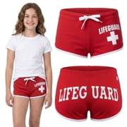 LIFEGUARD Official Girls Hi-Cut Short Red Large