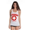 thumbnail image 1 of LIFEGUARD Official Girls Printed Tank Top White Large, 1 of 6