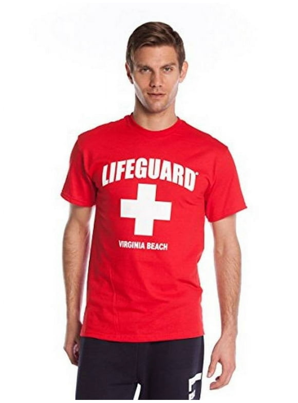 Official Guys Cross Design Tee Red Small