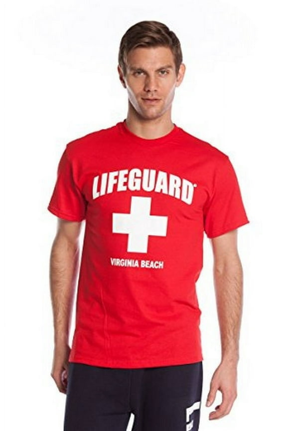 Official Guys Cross Design Tee Red X-Large