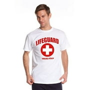 LIFEGUARD Official Guys Cross Design Tee White Medium