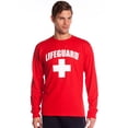 thumbnail image 1 of LIFEGUARD Official Guys Long-Sleeve Printed Tee Red Small, 1 of 6