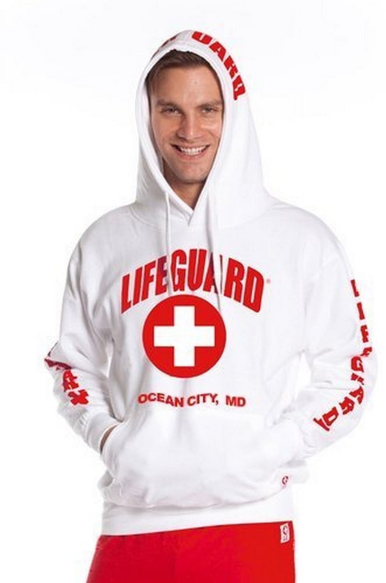 Personalized Life Guard Hoodies choose Your Own CITY or BEACH 