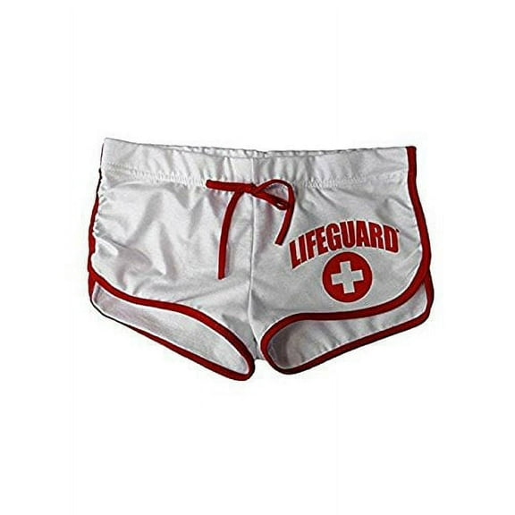 LIFEGUARD Official Juniors Hi-Cut Short White Medium