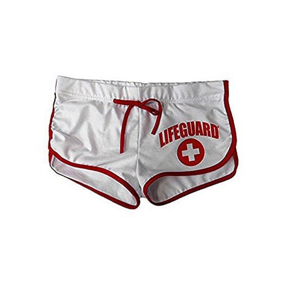 LIFEGUARD Official Juniors Hi-Cut Short White Medium