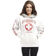 LIFEGUARD Officially Licensed Ladies California Hoodie Sweatshirt Apparel for Women, Teens and Girls