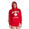 thumbnail image 1 of LIFEGUARD Official Ladies Fort Lauderdale Hoodie Grey Small, 1 of 2
