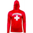 thumbnail image 1 of LIFEGUARD Official Licensed Active Performance Moisture Wicking Hoodie Sunblocking Summer Uniform Costume| Unisex, 1 of 1