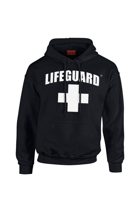 Officially Licensed First Quality Pullover Hooded Sweatshirt Black Color with Print for Men and Women
