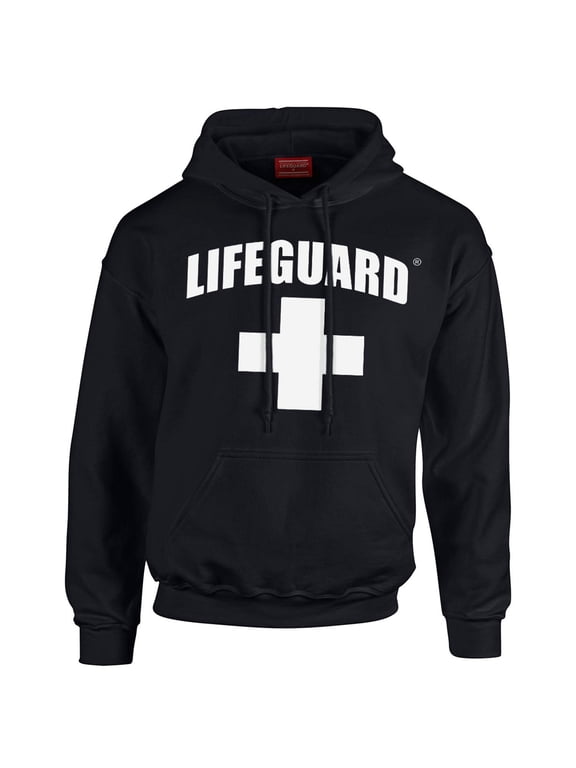 Officially Licensed First Quality Pullover Hooded Sweatshirt Black Color with Print for Men and Women