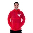 thumbnail image 1 of LIFEGUARD Officially Licensed Mens and Womens Unisex Fit Zipper-up Windbreaker Water Resistant Rain Jacket with Hood (S) Red, 1 of 7