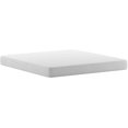 LIFEI Jasmine 8 Inch Green Tea Memory Foam Mattress Charcoal Infused