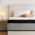 LIFEI King Mattress, 12 Inch Innerspring Hybrid Mattress in a Box