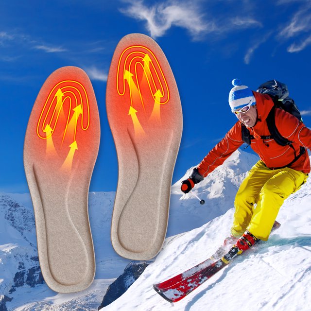 LIFEMAP Heated insole, Rechargeable heated insole, Wireless foot heater