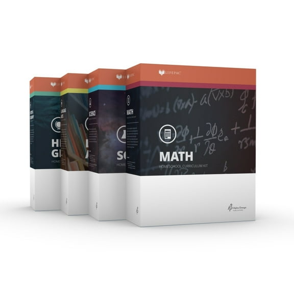 LIFEPAC 6th Grade 4-Subject Set by Alpha Omega Publications (Paperback)