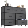 thumbnail image 1 of LIFERECORD 7-Drawer Fabric Dresser Storage Chest for Bedroom, Closet, Gray, 1 of 6