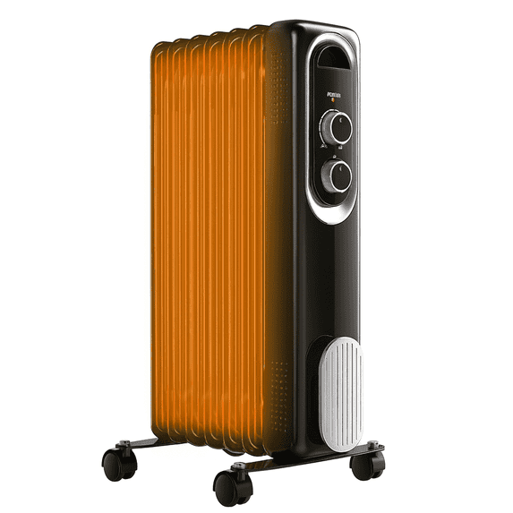 LIFERECORD Oil Filled Radiator, Electric Radiant Heaters for indoor use ...