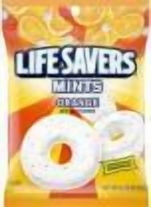 LIFESAVERS BAG ORANGE MINT 6.25 Oz. Pack Of 12