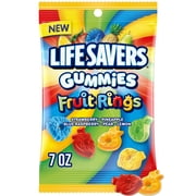 Life Savers Gummies Fruit Rings Gummy Candy - 7 oz Bag