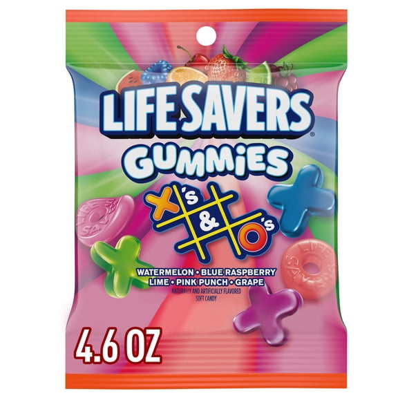 Life Savers Gummies X's & O's Gummy Candy - 4.6 oz Bag